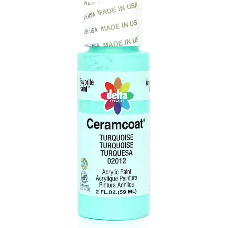 プラッド アクリル絵具 セラムコート ターコイズ CE-2012 2oz.(59ml) 1個(ご注文単位1個)【直送品】