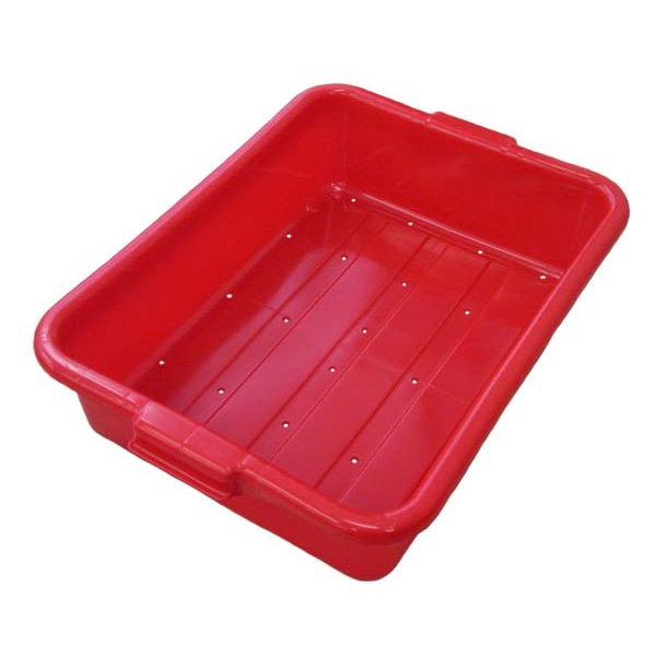 トラエックス カラーフードストレージドレンボックス 5インチ 1511 レッド(C02) 1個(ご注文単位1個)【直送品】