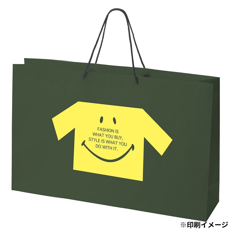 【オリジナル印刷】特注TCB 高級手提げ袋 550×150×400 2色 ベタ有 1000枚