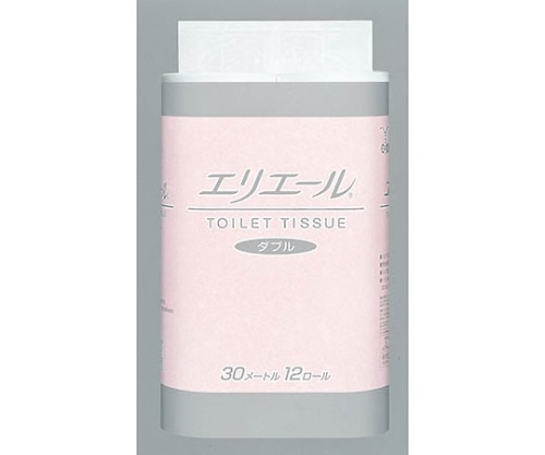 エリエール(大王製紙) エリエール トイレットティシュー ダブル30m12R 1ケース(12ロール×6パック入) 823060 1ケース(ご注文単位1ケース)【直送品】