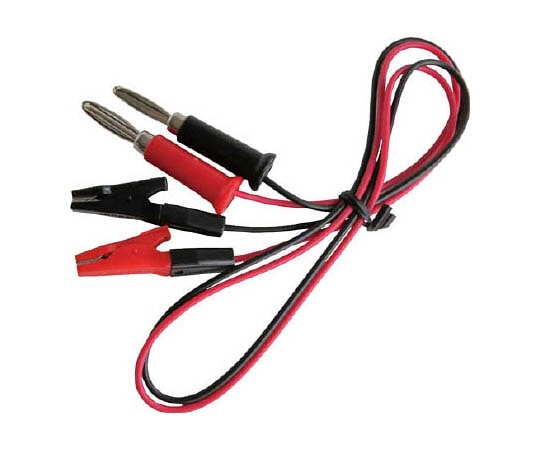 テイシン電機 テストリード 50cm モールドクリップS⇔バナナプラグ 1袋(2本入) TLA26 1袋(ご注文単位1袋)【直送品】