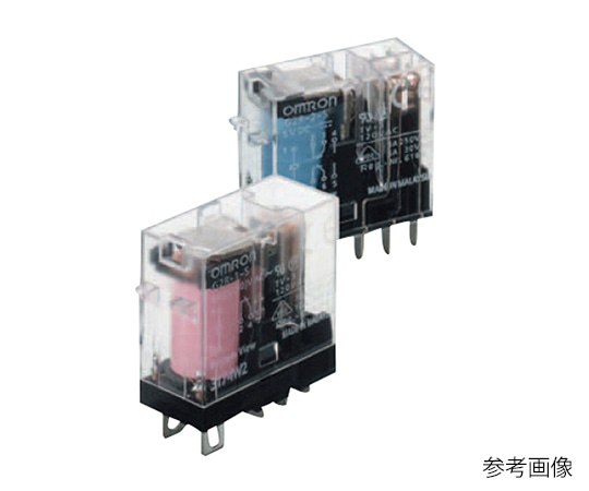 オムロン（FA・制御機器） ミニパワーリレー (プラグイン端子タイプ)　動作表示灯・ダイオード内蔵型　G2R-2-SND DC24 1個（ご注文単位1個）【直送品】