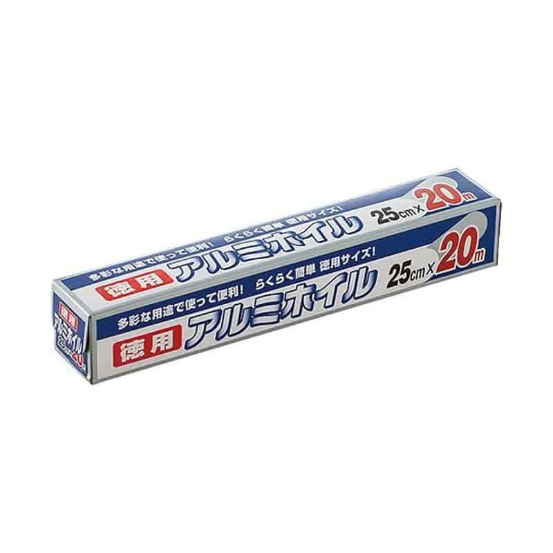 ワタナベ工業 アルミホイル　250mm×11μm×20m　AF-25-20 1本（ご注文単位1本）【直送品】