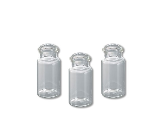 アズワン ヘッドスペースバイアル 10mL 100本入 HSV10F 1袋(ご注文単位1袋)【直送品】