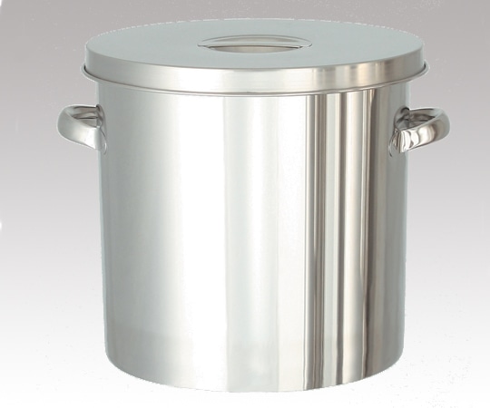 MONOVATE(旧:日東金属工業) テーパー型フタ付きステンレスタンク 20L TP-ST-30 1個(ご注文単位1個)【直送品】