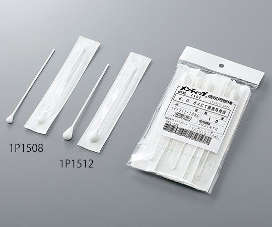 日本綿棒 メンティップ病院用綿棒 Φ12×150mm 1本入×10袋 1P1512 1パック(ご注文単位1パック)【直送品】