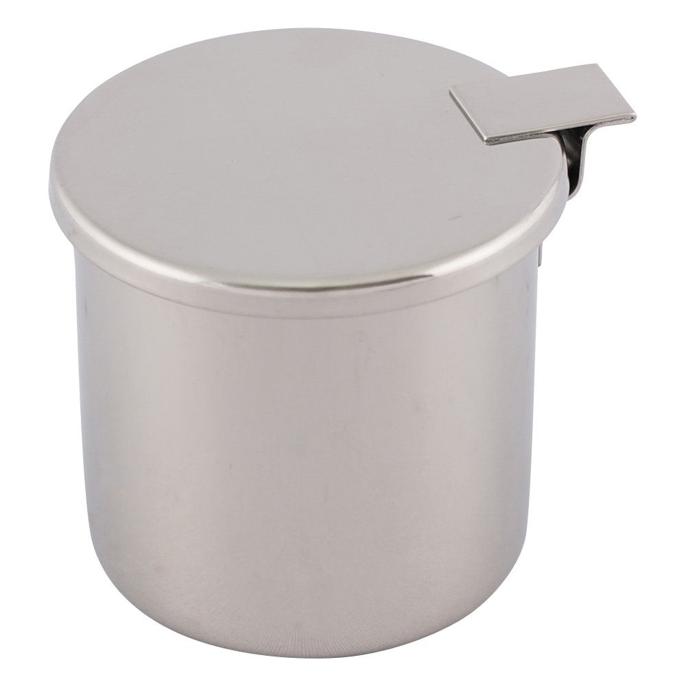 アズワン 万能壷 125mL φ55×55mm ステンレス(SUS304) 1個(ご注文単位1個)【直送品】