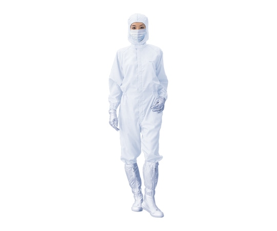 アズワン 無塵衣　男女兼用　白　AS199C 4L 1着（ご注文単位1着）【直送品】