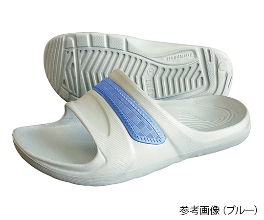ラッキーベル 楽ぴたサンダル ブルー 9号 26.5~27.0cm LS-3 1足(ご注文単位1足)【直送品】