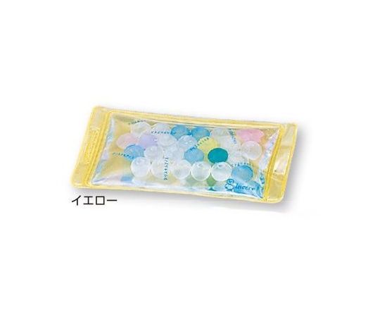 アズワン クリスタルカラーピローM (イエロー) 1個(ご注文単位1個)【直送品】