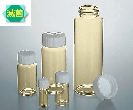 アズワン スクリュー管瓶（SCC）（γ線滅菌済） 6mL 1箱（20本×5袋入）　No.2-ST 1箱（ご注文単位1箱）【直送品】