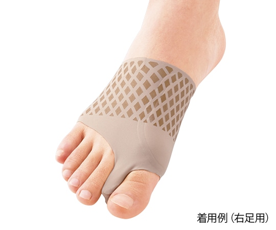 ソルボセイン 外反母趾サポーター(ソルボ・スキニーパワーフィット) 右足用L ベージュ25.5~27.0 63556 1個(ご注文単位1個)【直送品】