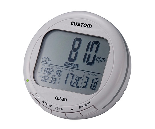 カスタム CO2モニター CO2-M1 1台(ご注文単位1台)【直送品】