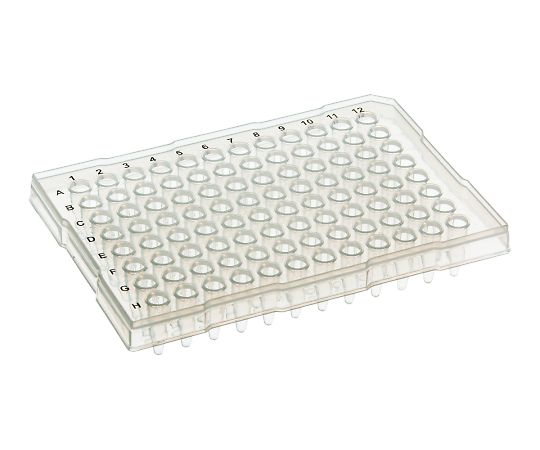 アズワン PCRプレート(セミスカートタイプ) UltraFlux リム付き 10枚入 3425-00 1パック(ご注文単位1パック)【直送品】