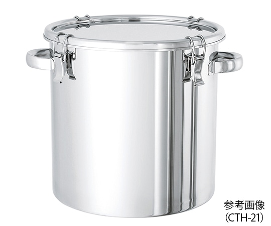 MONOVATE(旧:日東金属工業) 密閉式タンク(把手タイプ・SUS316L) 65L CTH-43-316L 1個(ご注文単位1個)【直送品】