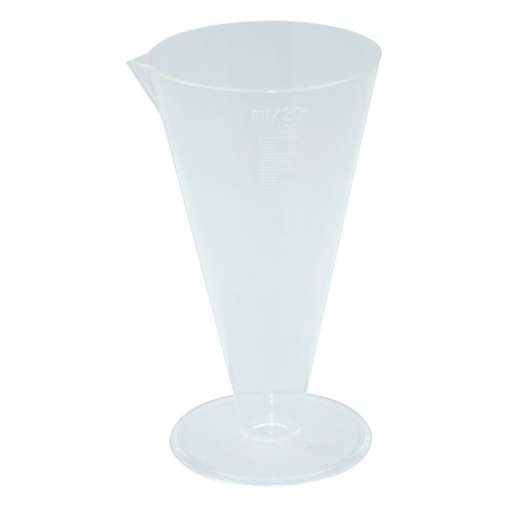 Kartell コニカル液量計(PMP製) 100mL 1422 1個(ご注文単位1個)【直送品】