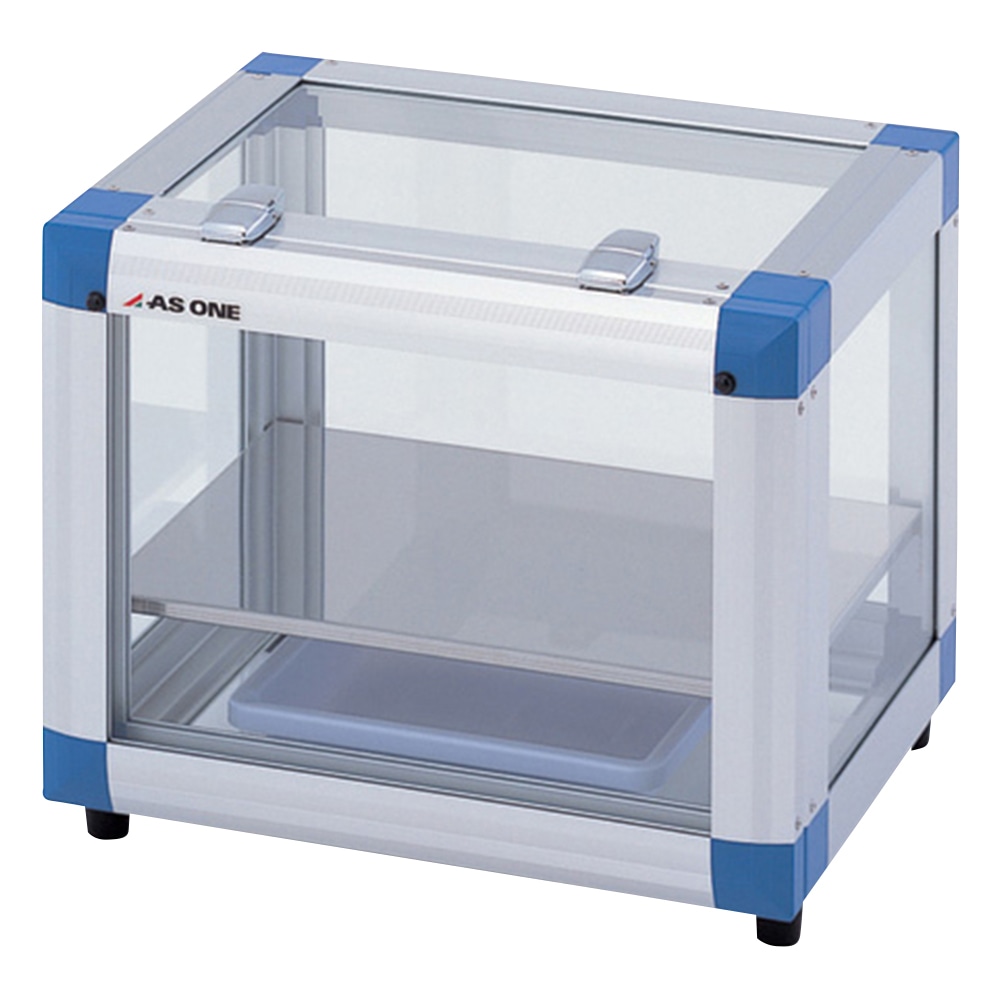 アズワン ポータブルデシケーター(強化ガラス仕様) 400×318×332mm PLG 1台(ご注文単位1台)【直送品】
