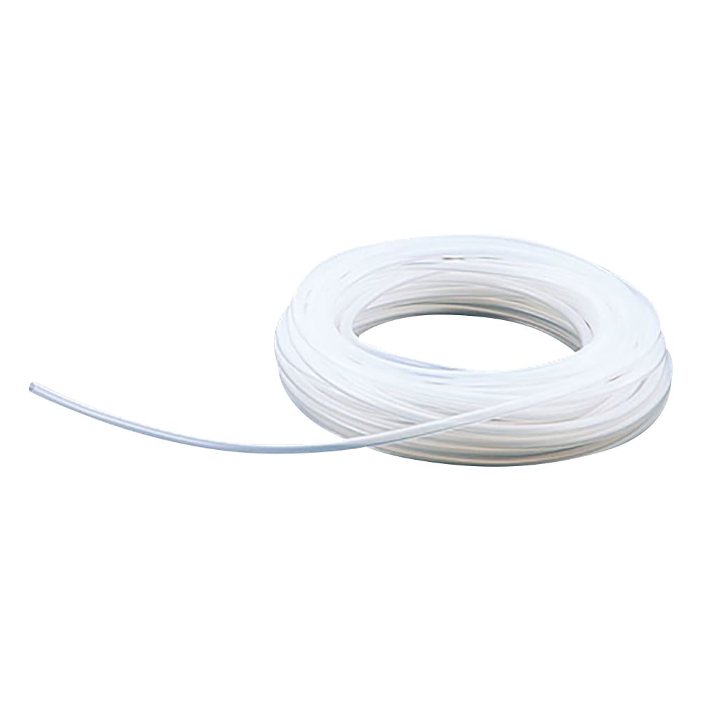 アズワン シリコンチューブ　φ1×φ2mm　1巻（10m）　S-1×2 1巻（ご注文単位1巻）【直送品】