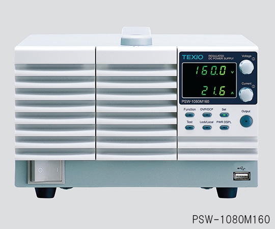 TEXIO(テクシオ) 直流安定化電源(ワイドレンジ) PSW-1080H800 1個(ご注文単位1個)【直送品】