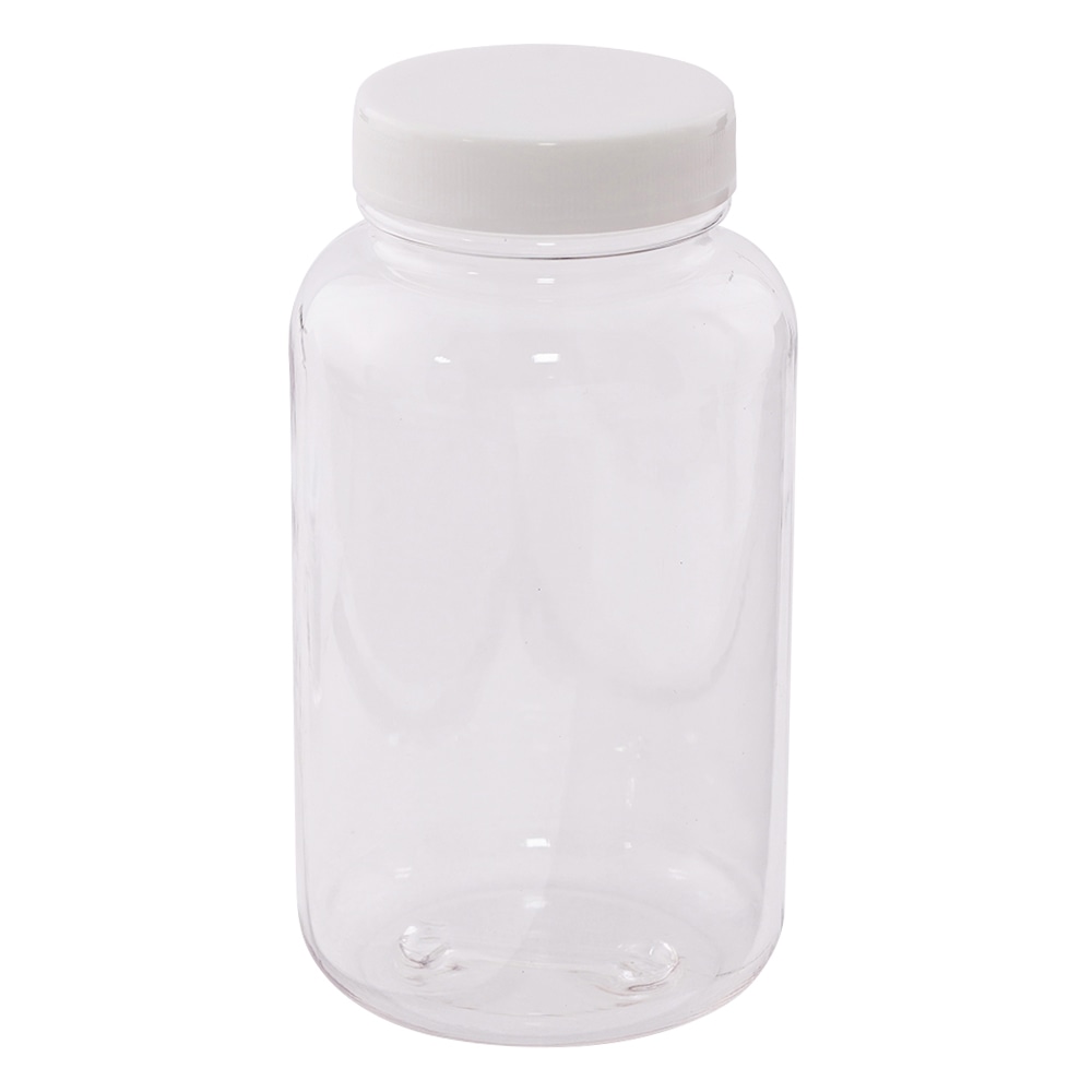 アズワン ペット広口瓶 500mL No.500 1本(ご注文単位1本)【直送品】