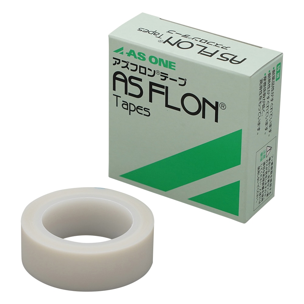 アズワン アズフロン(R)テープ 19mm×10m×0.08mm 1巻(ご注文単位1巻)【直送品】