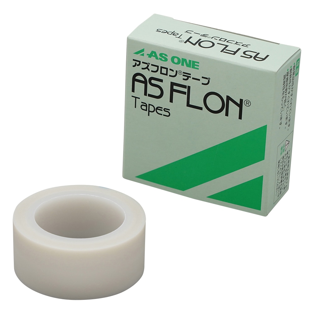 アズワン アズフロン(R)テープ 25mm×10m×0.08mm 1巻(ご注文単位1巻)【直送品】