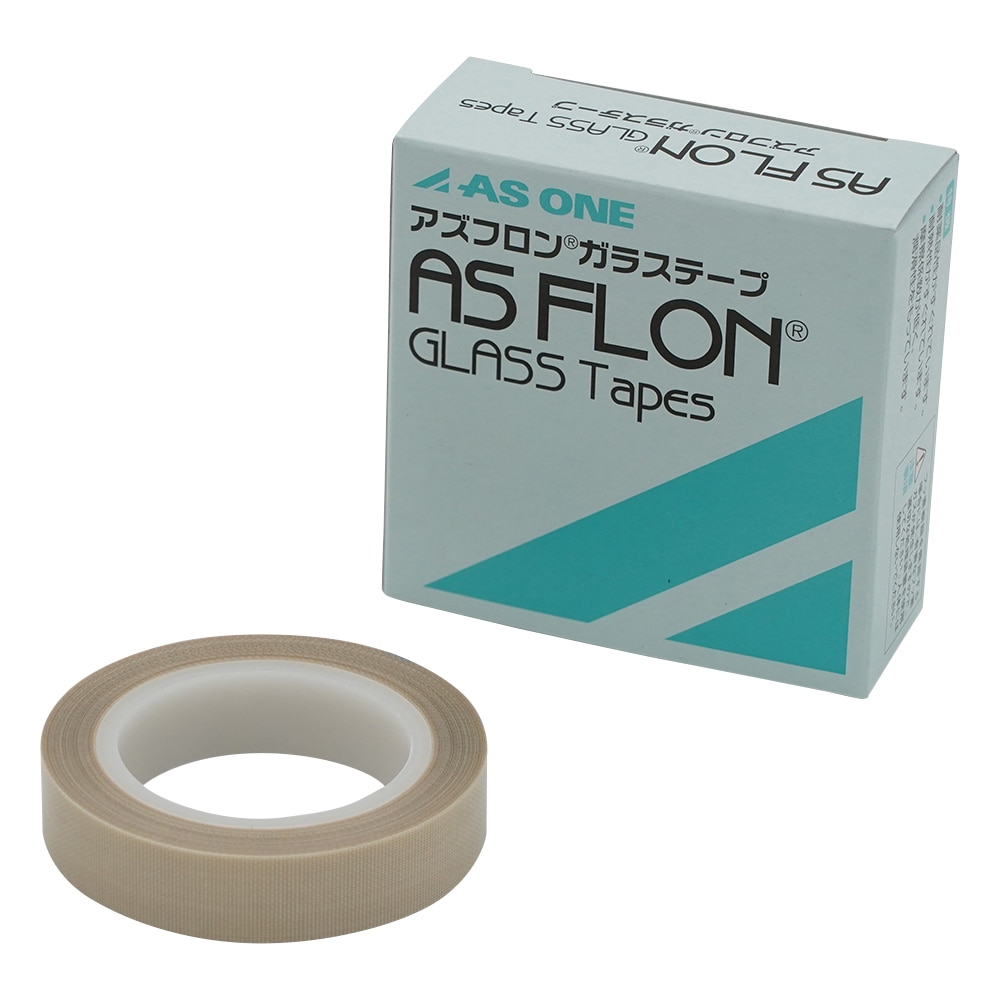 アズワン アズフロン(R)ガラステープ 13mm×10m×0.13mm 1巻(ご注文単位1巻)【直送品】