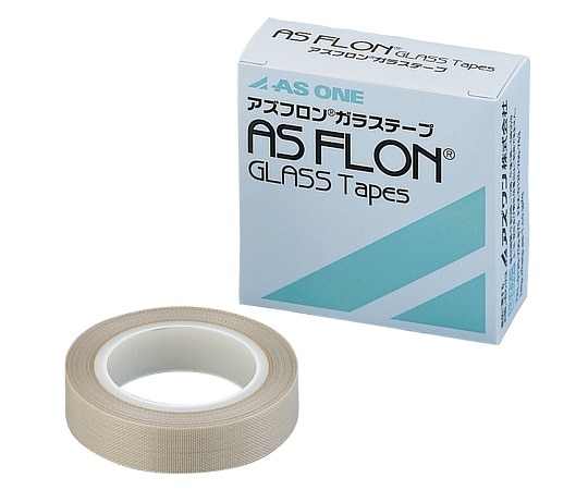 アズワン アズフロン(R)ガラステープ 19mm×10m×0.13mm 1巻(ご注文単位1巻)【直送品】