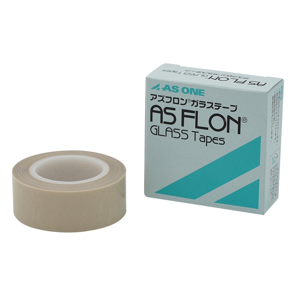 アズワン アズフロン(R)ガラステープ 25mm×10m×0.18mm 1巻(ご注文単位1巻)【直送品】