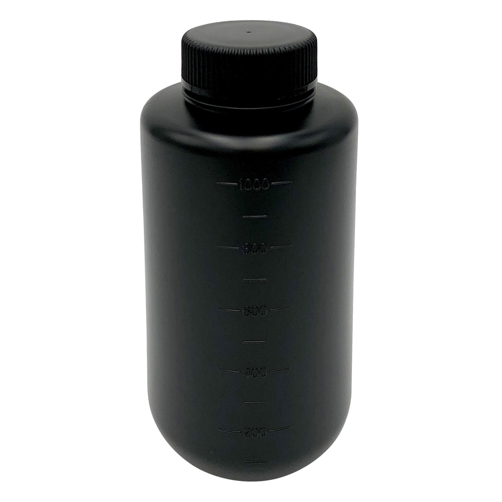 ニッコー・ハンセン Jボトル丸型 広口 遮光 1L 1本 1530-15 1本(ご注文単位1本)【直送品】