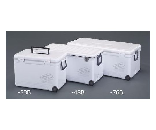 エスコ 574x315x369mm/33L クーラーボックス EA917AK-33B 1台(ご注文単位1台)【直送品】