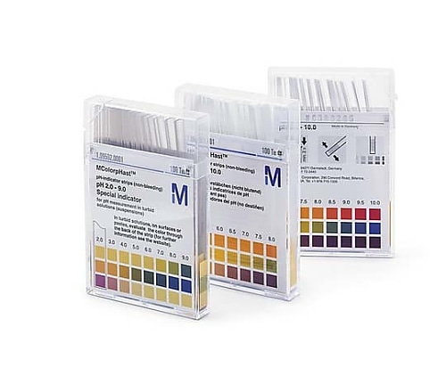 Merck pHインジケーターストリップ pH0-6.0 ノンブリーディング アシリット(TM) pH0-0.5-1.0-1.5-2.0-2.5-3.0-3.5-4.0-4.5-5.0-5.5-6.0 MColorpHast(TM) 109531 100Strips 1.09531.0001 1個(ご注文単位1個)【直送品】