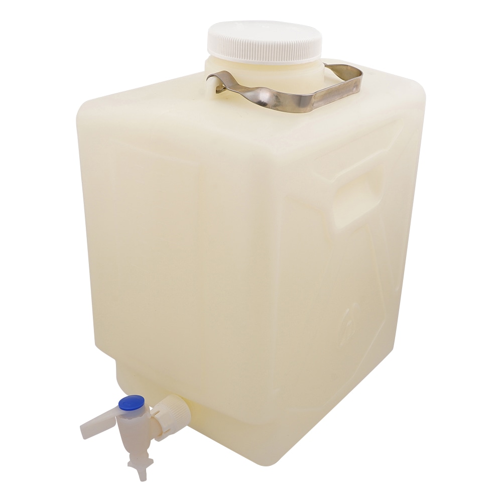Nalge Nunc (サーモフィッシャーサイエンティフィック) フッ素加工活栓付角型瓶 20L DS2327-0050 1本(ご注文単位1本)【直送品】