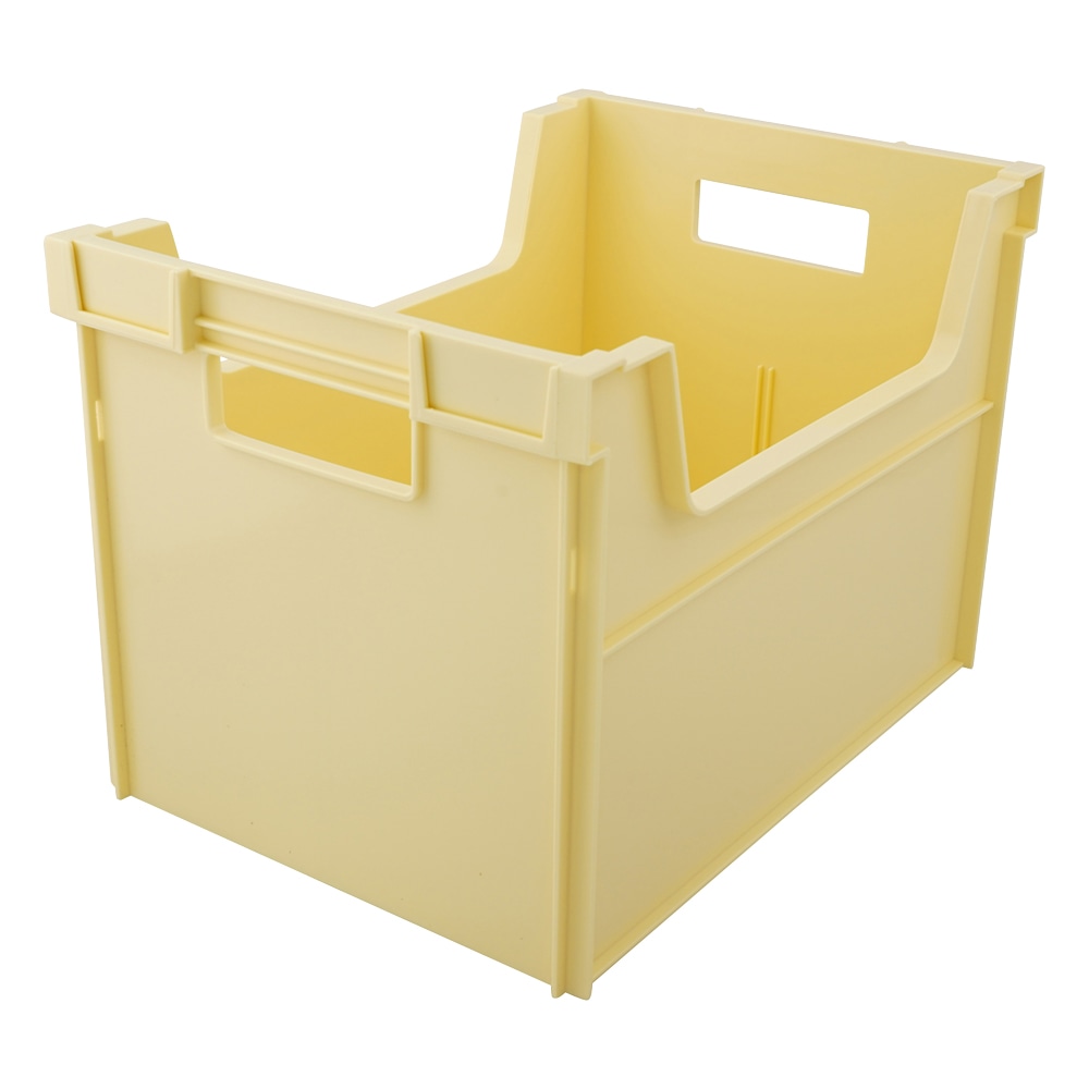 アズワン 薬品コンテナー 235×335×234mm 持ち手付き BC-1Y 1個(ご注文単位1個)【直送品】