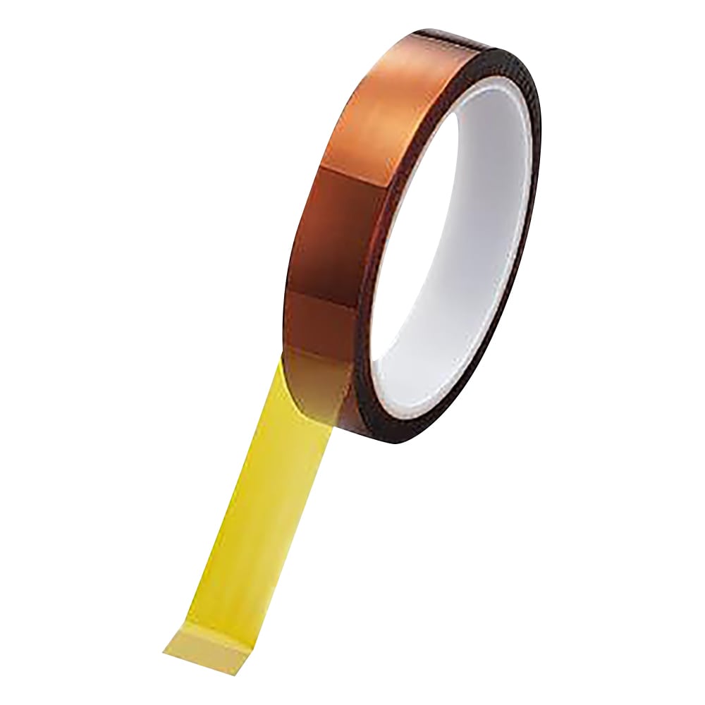 アズワン ポリイミド粘着テープ 50mm×25μm×33m KY6250G-W50 1巻(ご注文単位1巻)【直送品】