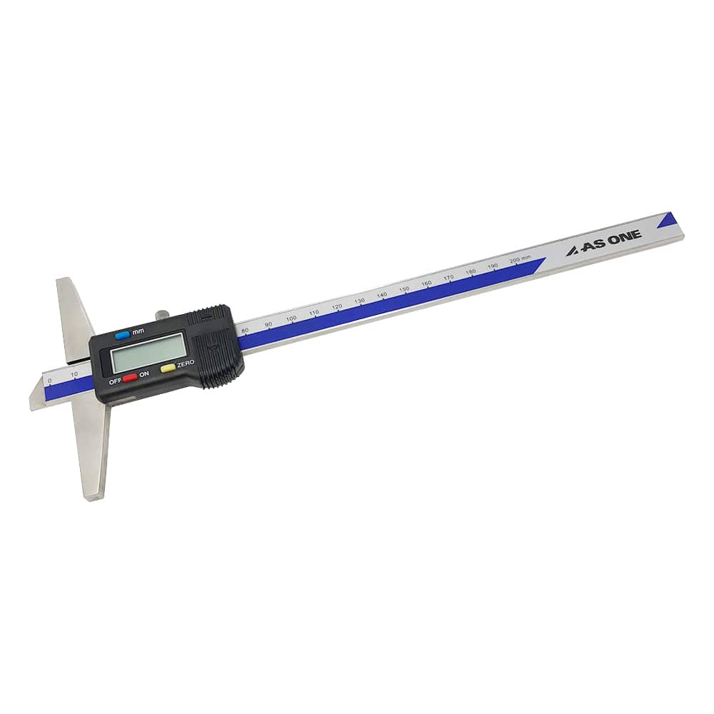 アズワン デジタルデプスゲージ(測定範囲200mm) DPG200 1個(ご注文単位1個)【直送品】