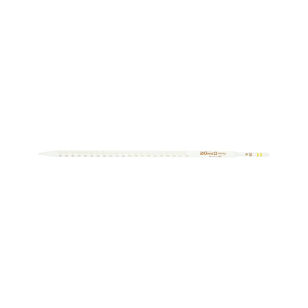 柴田科学 メスピペット中間目盛(スーパーグレード) 020010-20A 1本(ご注文単位1本)【直送品】
