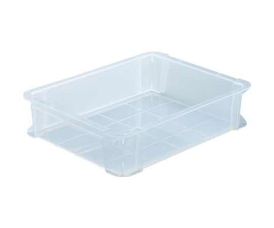 トラスコ中山 スケルトンカラーコンテナ 6L 透明 TSK-6TM 1個(ご注文単位1個)【直送品】