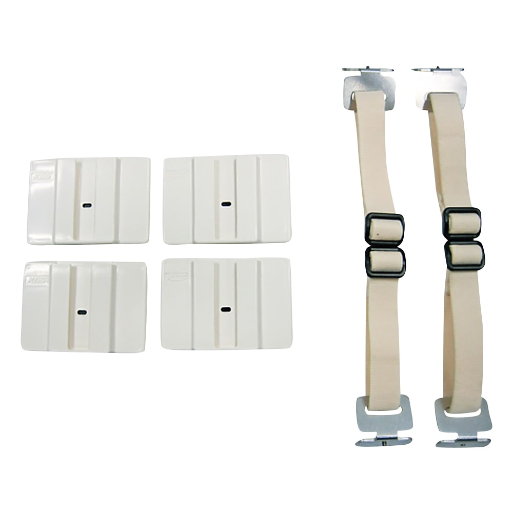 北川工業 転倒防止固定具(スーパータックフィット) キャビネット用 TF-VCB-RE-4B 1セット(ご注文単位1セット)【直送品】