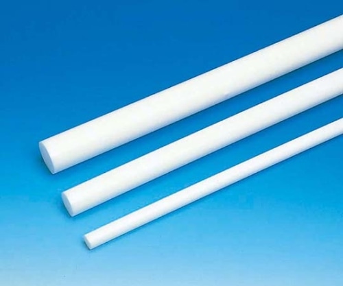 フロン工業 PTFEロッド 2.0φ×1000mm F-8042-002 1本(ご注文単位1本)【直送品】