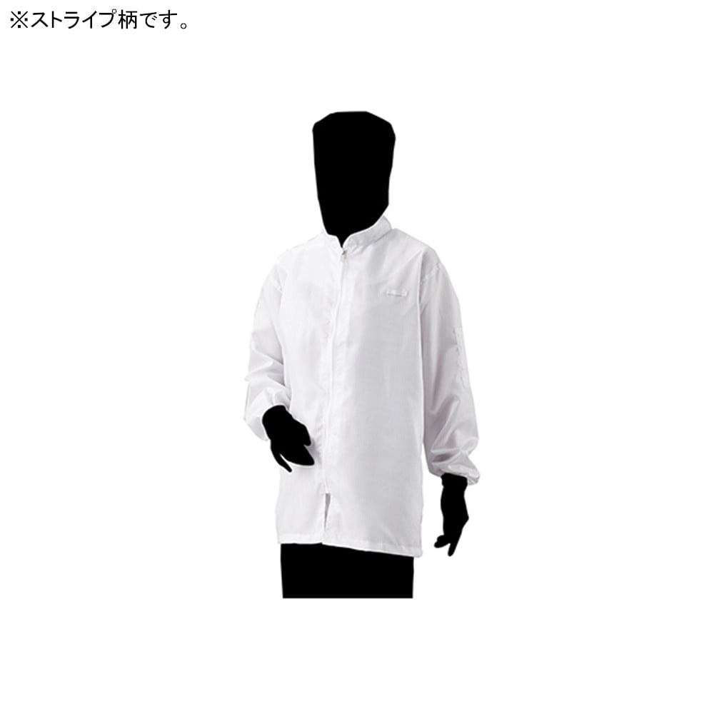 アズピュア（アズワン） APクリーンジャケット　白　2L　SSJW 1着（ご注文単位1着）【直送品】