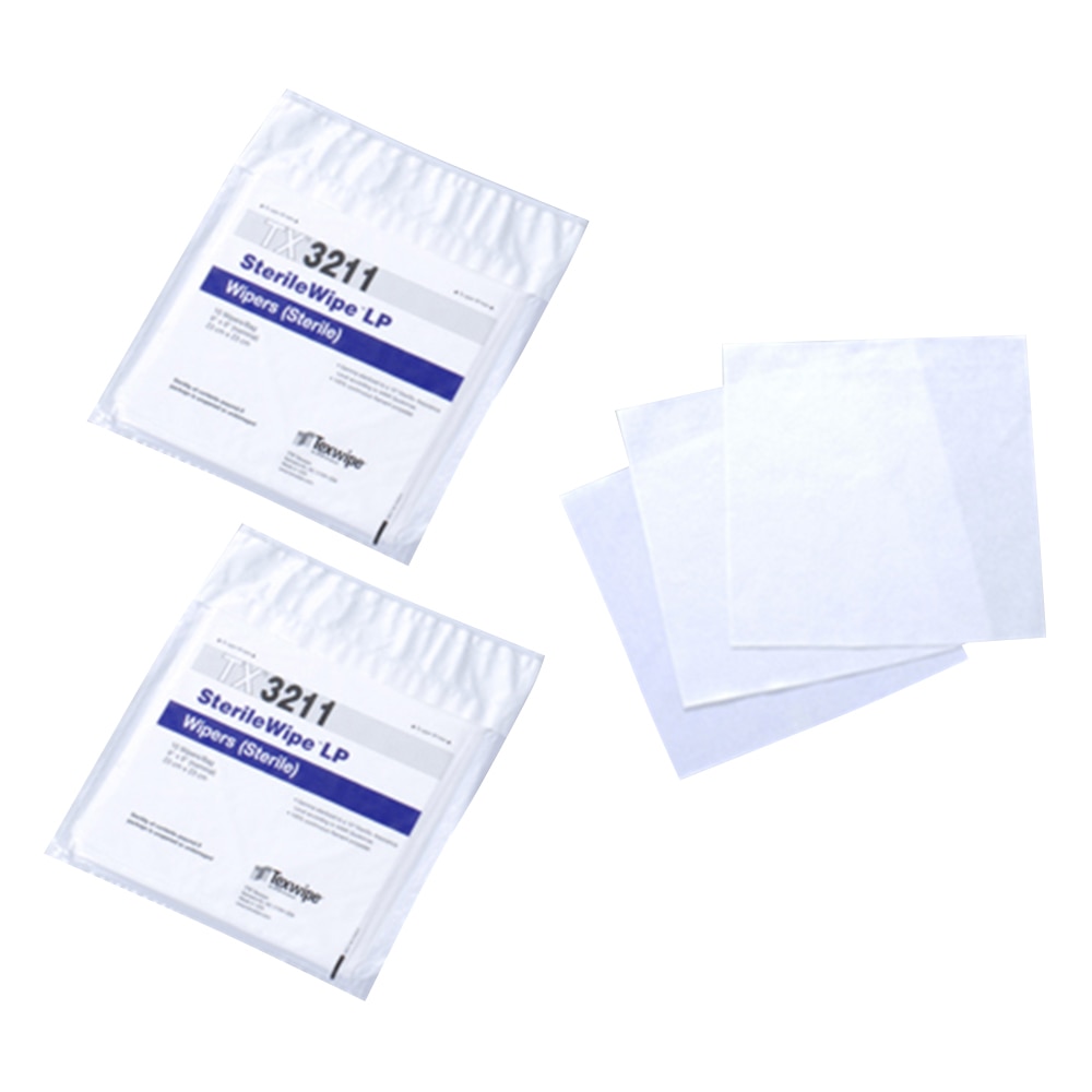 テックスワイプ(Texwipe) 滅菌ワイパー 100枚入 TX3211 1袋(ご注文単位1袋)【直送品】