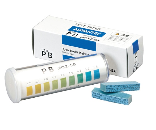 ADVANTEC pH試験紙 瓶入りタイプ PB 08001040 1箱(ご注文単位1箱)【直送品】