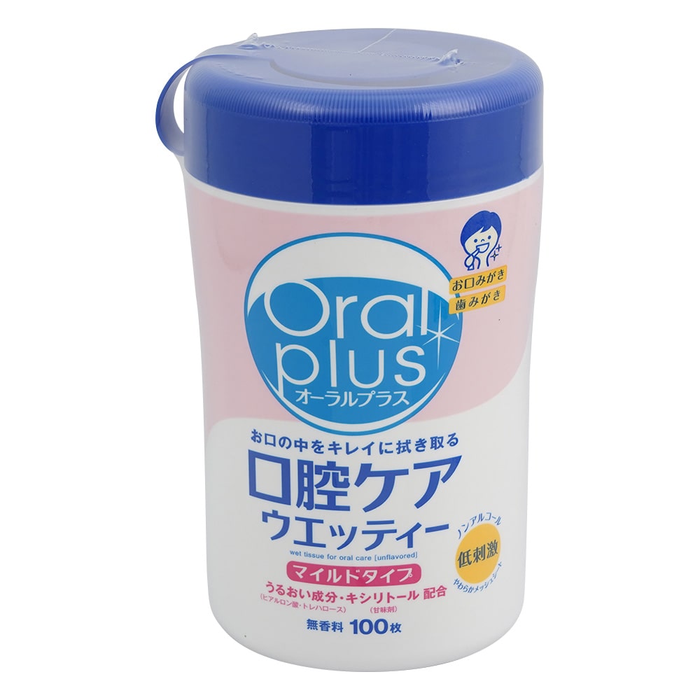 アサヒグループ食品 口腔ケアウェッティー オーラルプラス マイルドタイプ ボトル入り C22 1本(ご注文単位1本)【直送品】