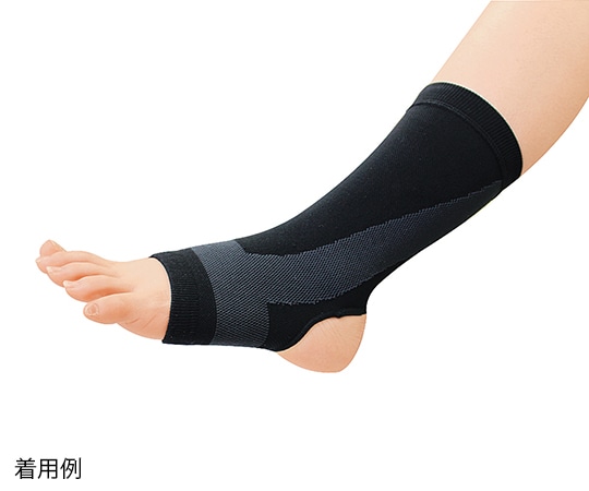 ハヤシ・ニット 超薄型固定サポーター 足首用 フリー 4683 1枚(ご注文単位1枚)【直送品】