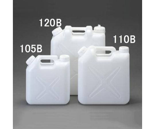 エスコ 10L ポリタンク(ノズル無/6個) EA508AT-110B 1パック(ご注文単位1パック)【直送品】