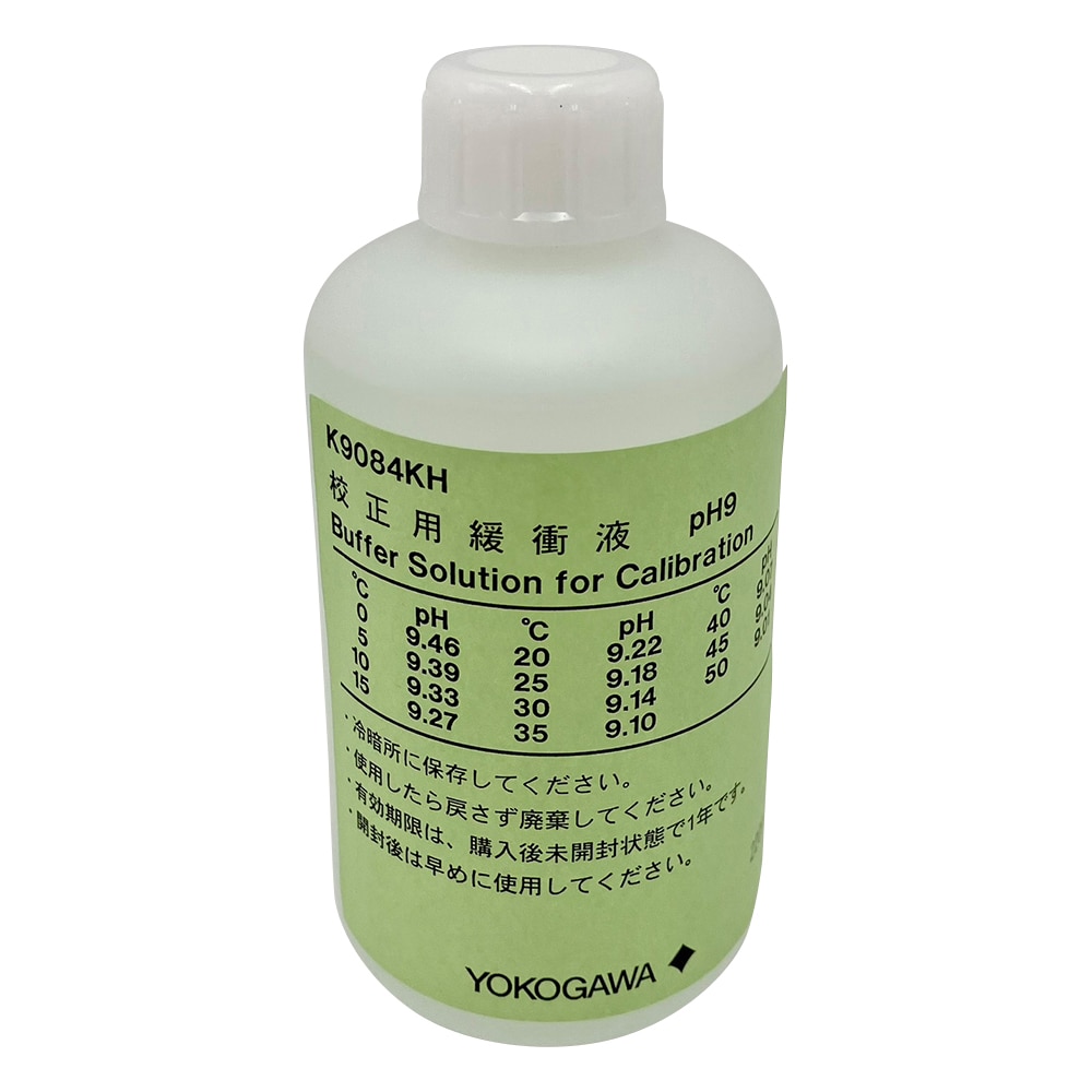 横河 pH標準液 6本入 K9084LN(pH9) 1箱(ご注文単位1箱)【直送品】