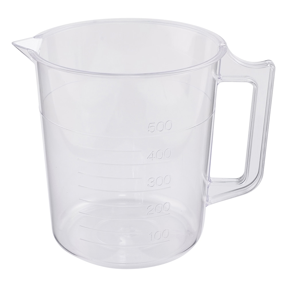 ニッコー・ハンセン 透明計量カップ 500mL 1個 3005-05 1個(ご注文単位1個)【直送品】