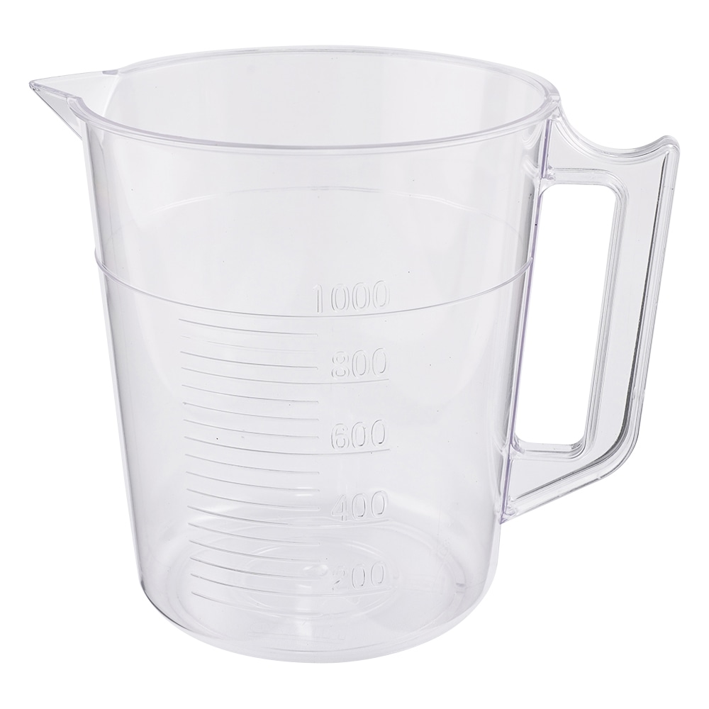 ニッコー・ハンセン 透明計量カップ 1000mL 1個 3005-04 1個(ご注文単位1個)【直送品】