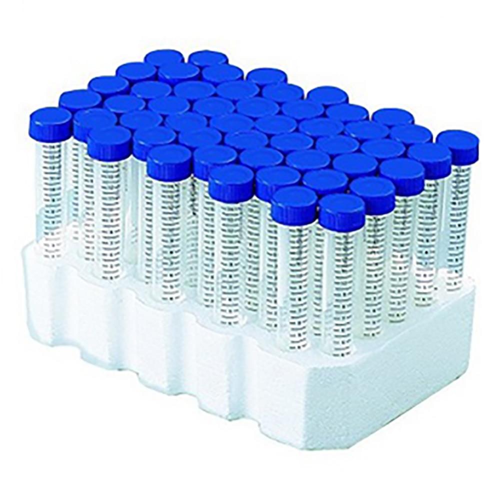 Fisher Scientific プラスチックチューブ PP 15mL フラットトップ 1箱(50本×10袋入) 05-539-12 1箱(ご注文単位1箱)【直送品】